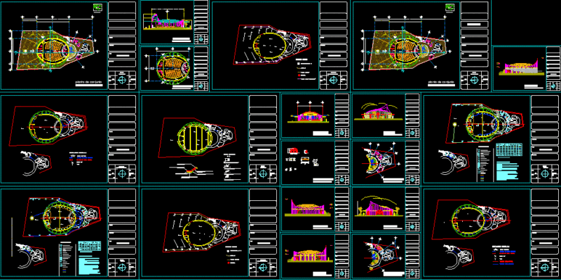 San Jose Chapel DWG Section for AutoCAD