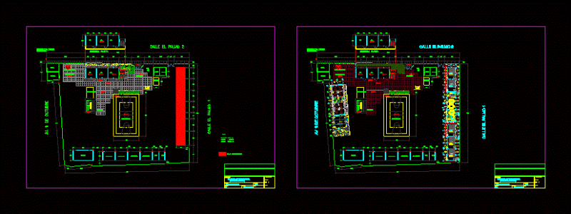 San Juan Bautista School DWG Block for AutoCAD