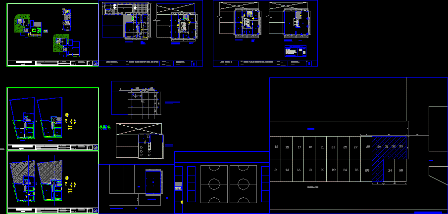 San Martin College DWG Section for AutoCAD • Designs CAD