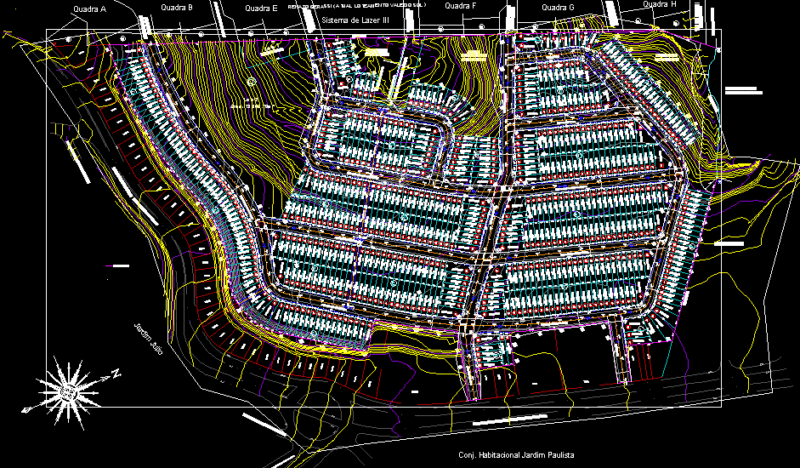 San Pablo Division DWG Block for AutoCAD