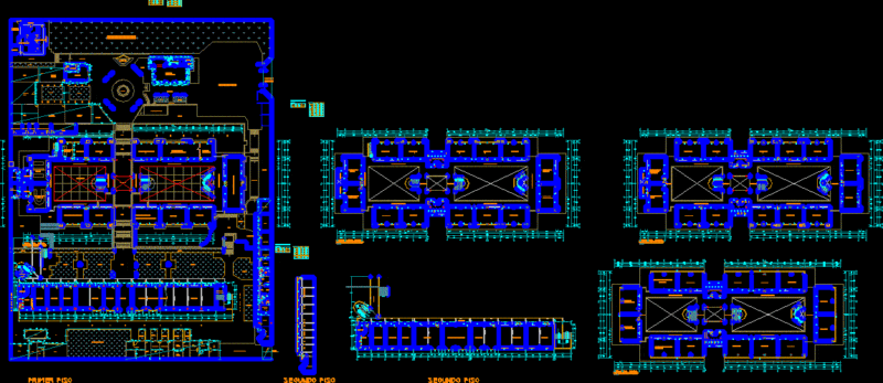 San Pedro University DWG Block for AutoCAD