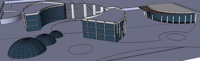 School 3D SKP Model for SketchUp