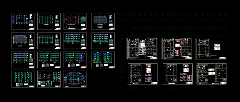 School – DWG Full Project for AutoCAD