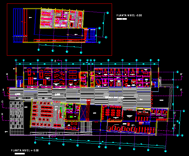 School - Plants DWG Block for AutoCAD • Designs CAD