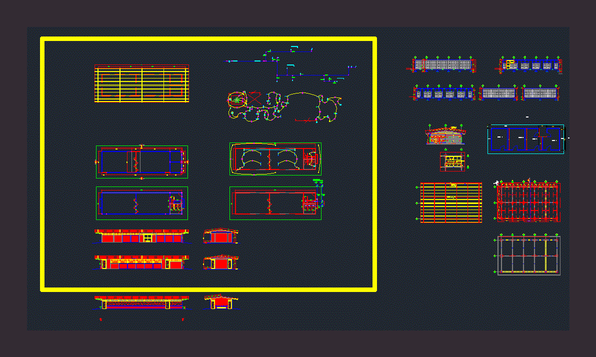 Проект dwg школа