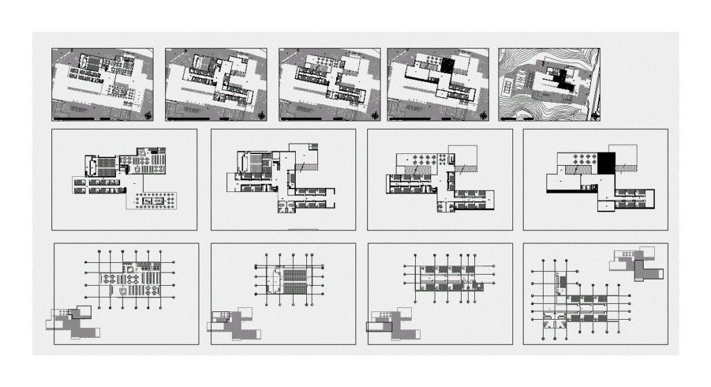 School DWG Block for AutoCAD