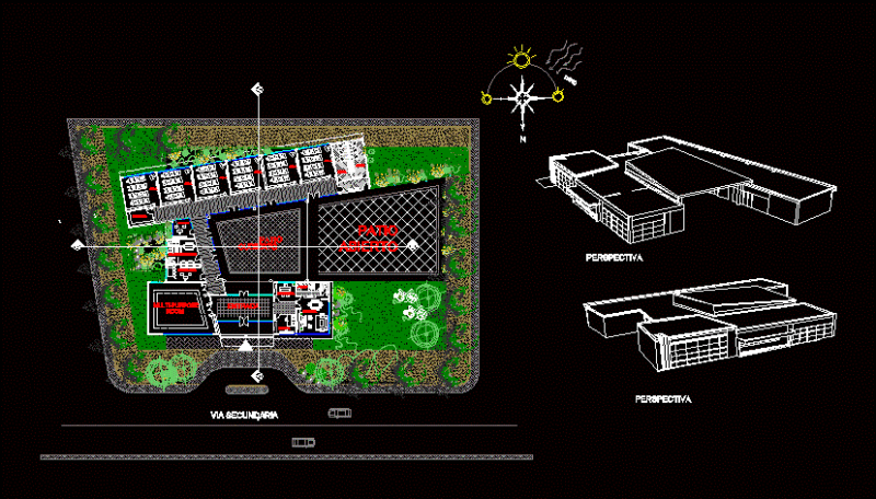 School DWG Full Project for AutoCAD