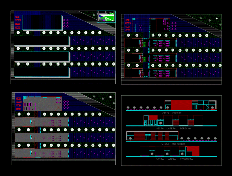 School DWG Plan for AutoCAD