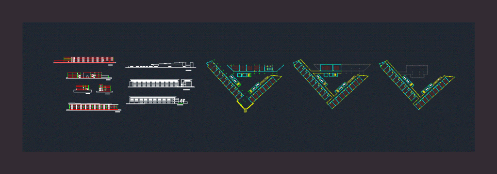 School DWG Plan for AutoCAD