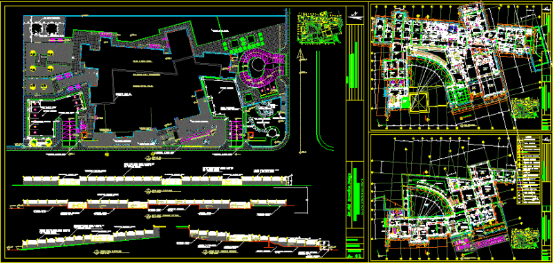 School DWG Plan for AutoCAD