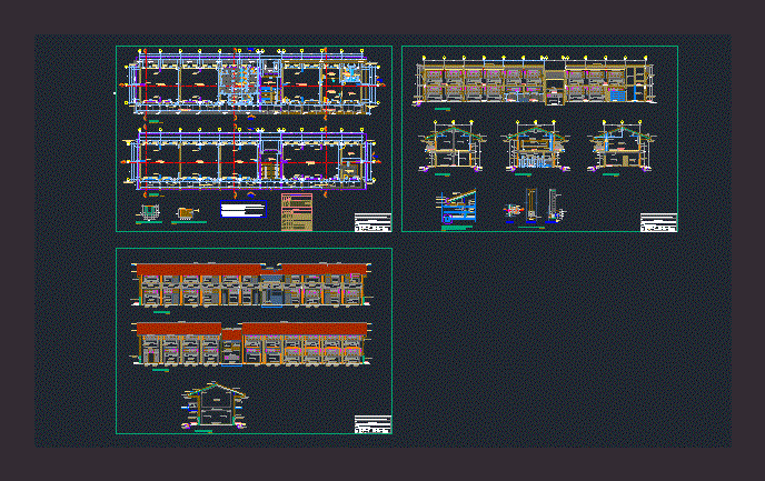 School DWG Section For AutoCAD • Designs CAD