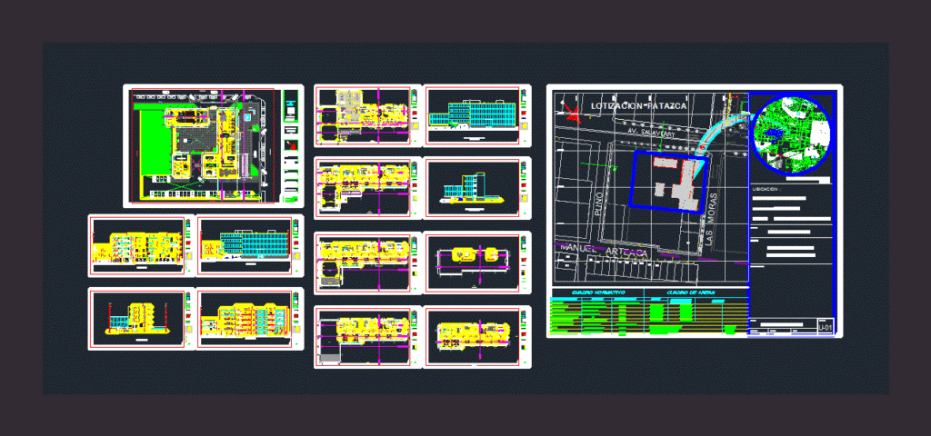School Gastronomica DWG Full Project for AutoCAD