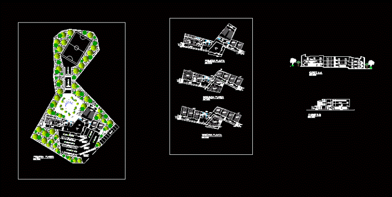 School Of Accounting DWG Plan for AutoCAD