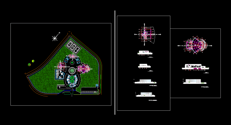 School Of Architecture DWG Block for AutoCAD