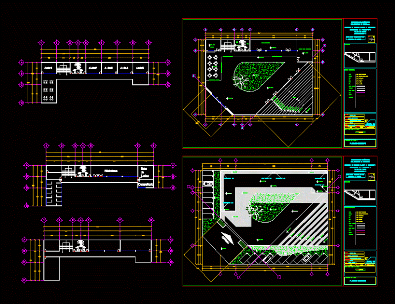 School Of Arts DWG Block for AutoCAD