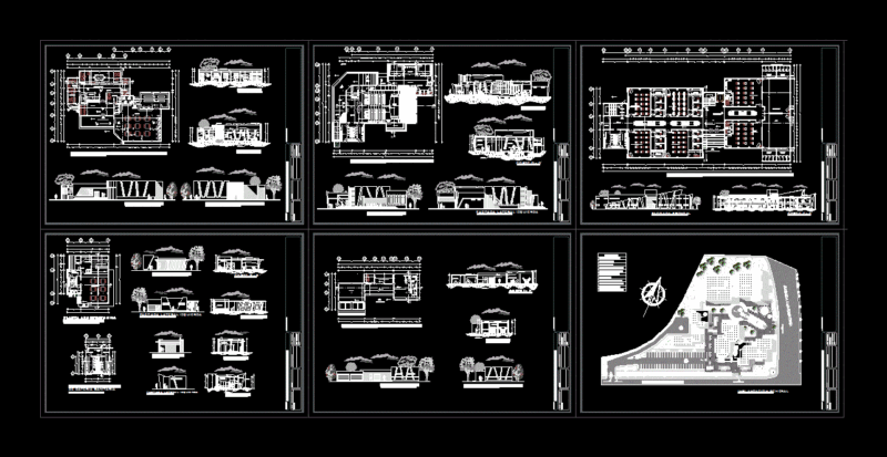 School Of Arts DWG Block for AutoCAD