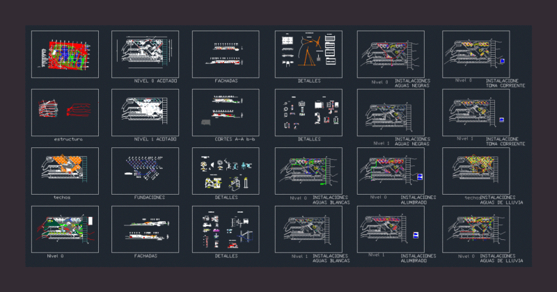 School Of Industrial Design DWG Section for AutoCAD