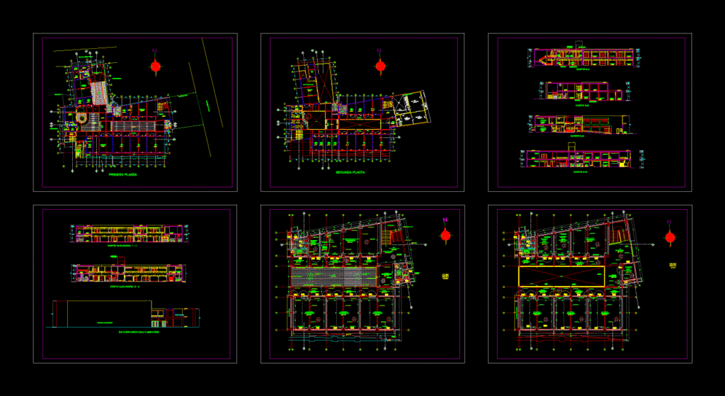 School Of Music DWG Block for AutoCAD