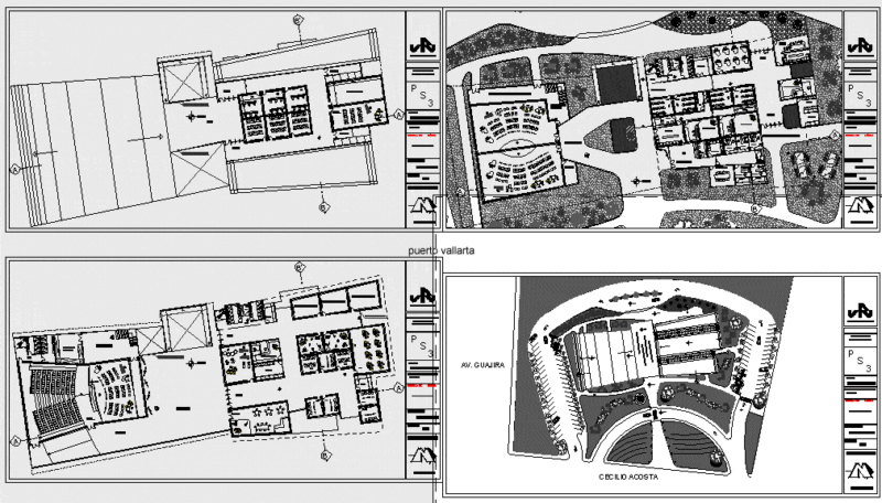 School Of Music DWG Block for AutoCAD