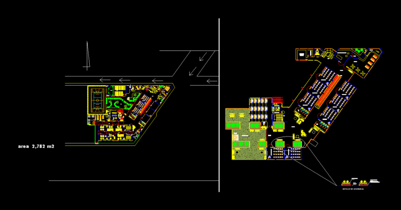 School Or Ccolegio DWG Plan for AutoCAD