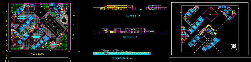 School Project – Trujillo DWG Full Project for AutoCAD
