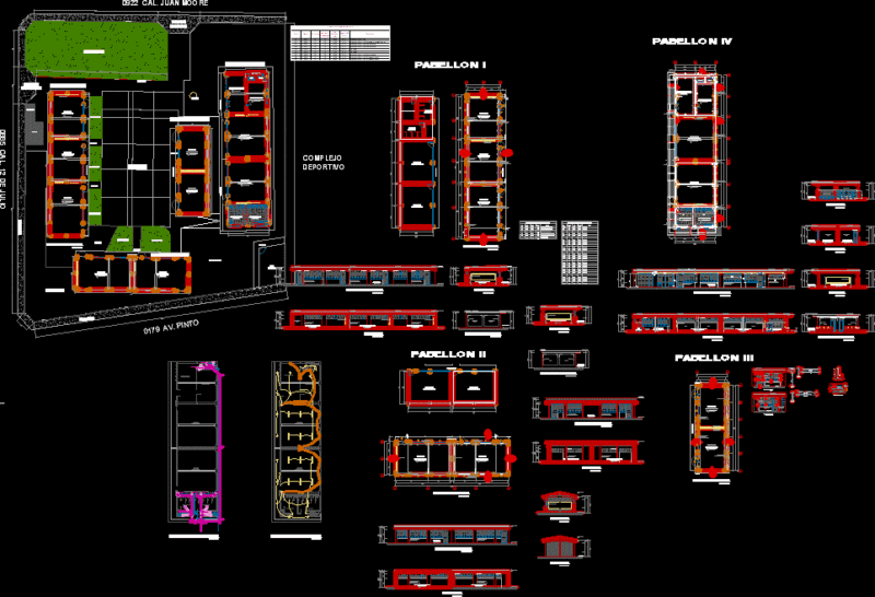 School Project DWG Full Project for AutoCAD