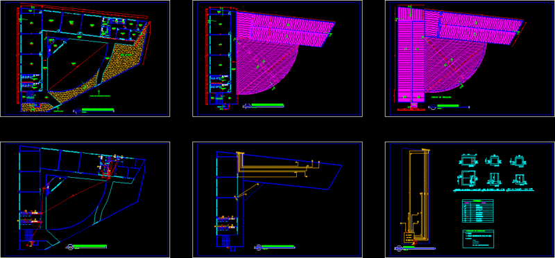 School Project DWG Full Project for AutoCAD