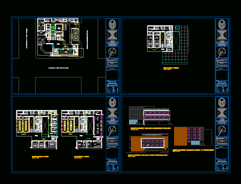 School Treats DWG Block for AutoCAD