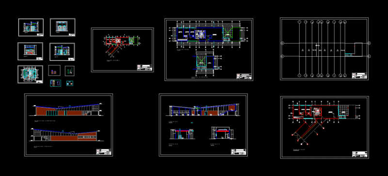Second House Vilanova Artigas DWG Block for AutoCAD