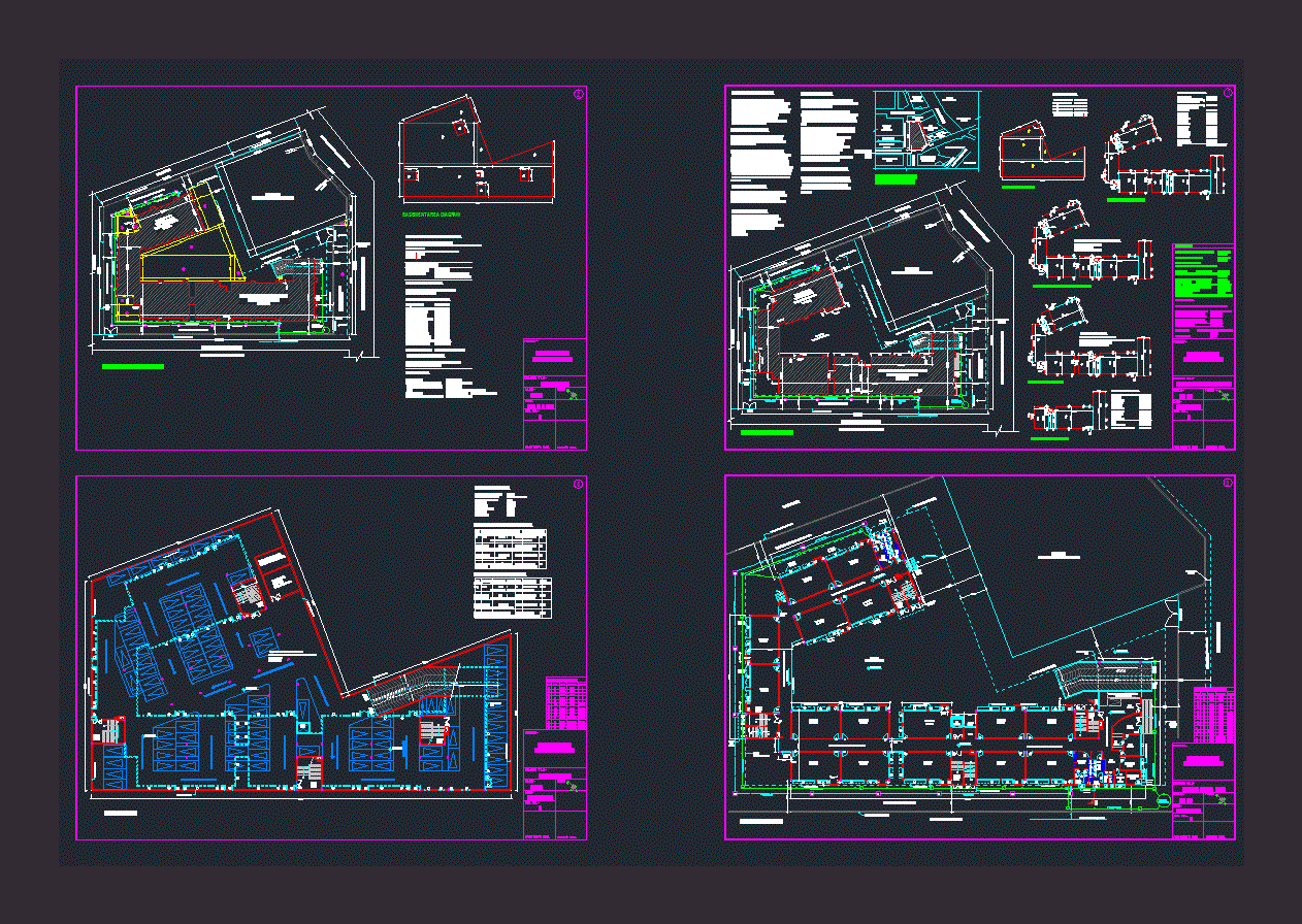 Secondary School DWG Plan For AutoCAD Designs CAD   Secondary School Dwg Plan For Autocad 40110 