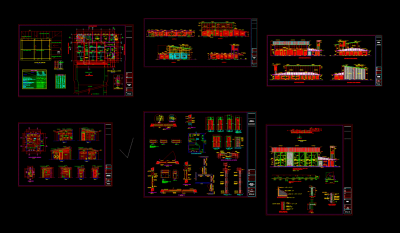 Sei Airport Station DWG Plan for AutoCAD