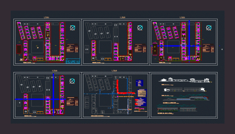 Selva College DWG Detail for AutoCAD