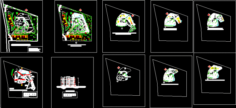 Senior Center DWG Block for AutoCAD
