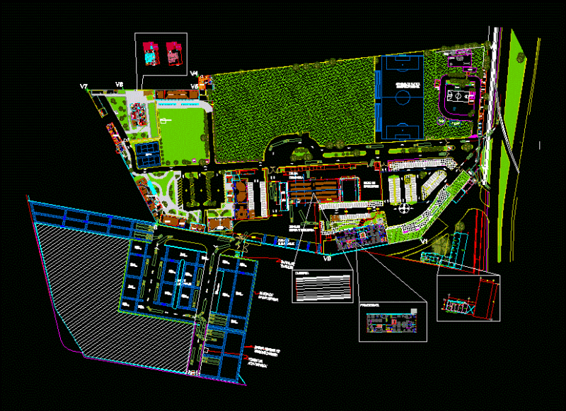 Set Dairy DWG Block for AutoCAD