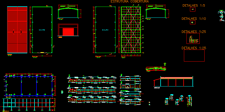 shed with roof 2 waters dwg block for autocad • designs cad