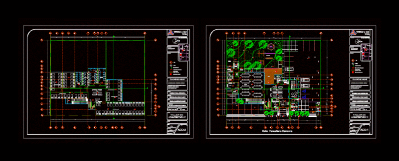 Shelter For Hospital DWG Block for AutoCAD