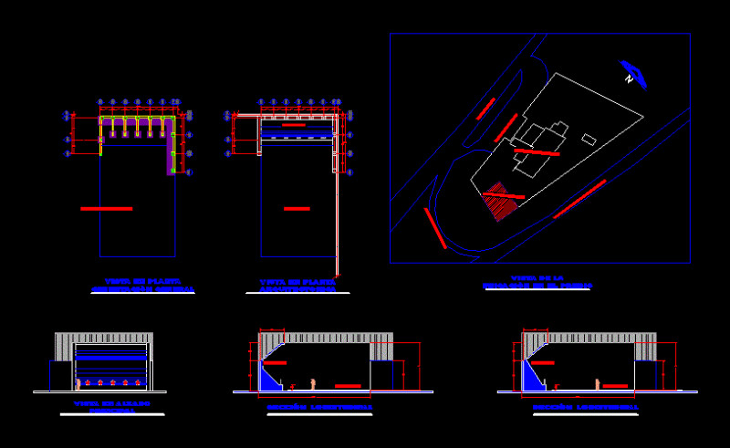 Shooting Range DWG Block for AutoCAD