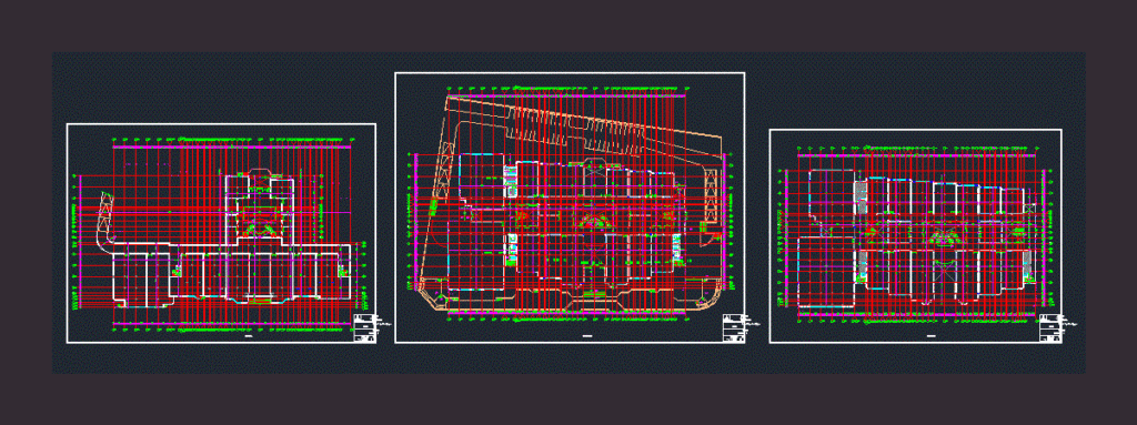 Shopping Center DWG Block for AutoCAD