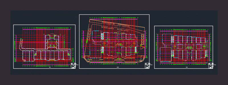 Shopping Center DWG Block for AutoCAD