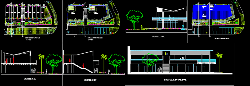 Shopping DWG Block for AutoCAD