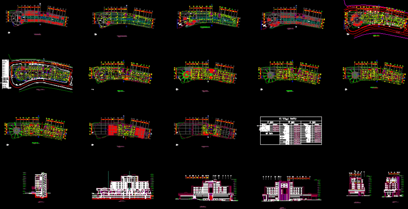 Shopping Mall DWG Plan for AutoCAD
