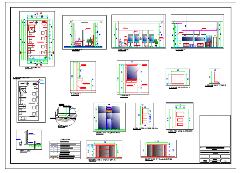 Shopping Mall DWG Plan for AutoCAD