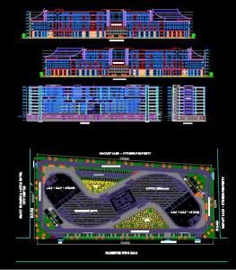 Shopping Mall DWG Plan for AutoCAD