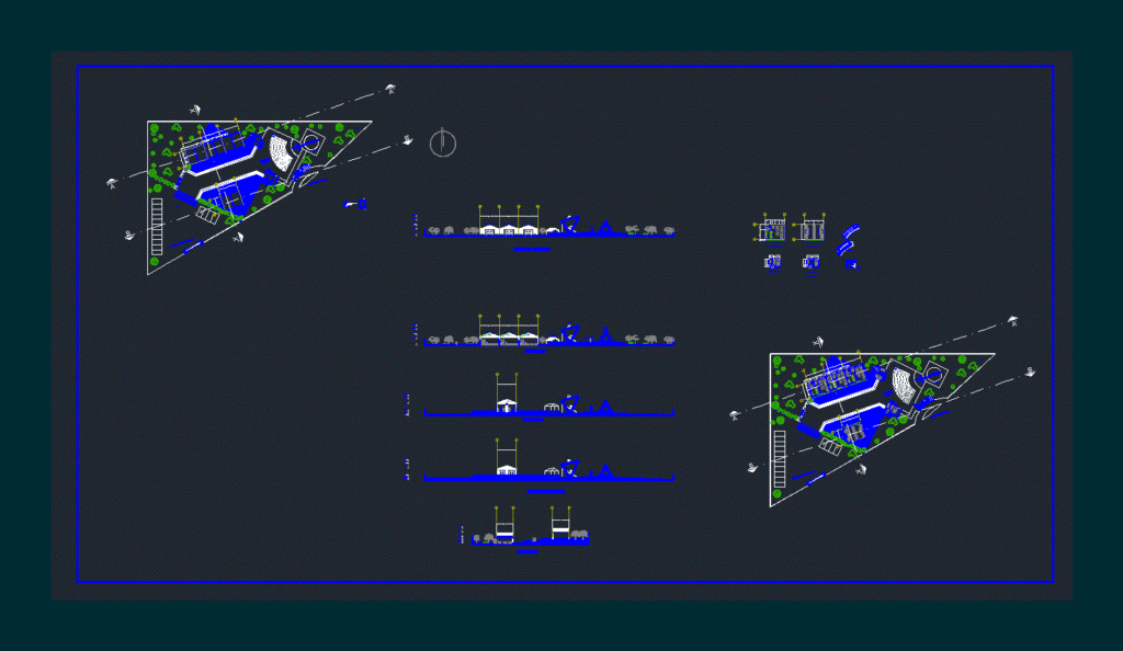 Shops DWG Plan for AutoCAD