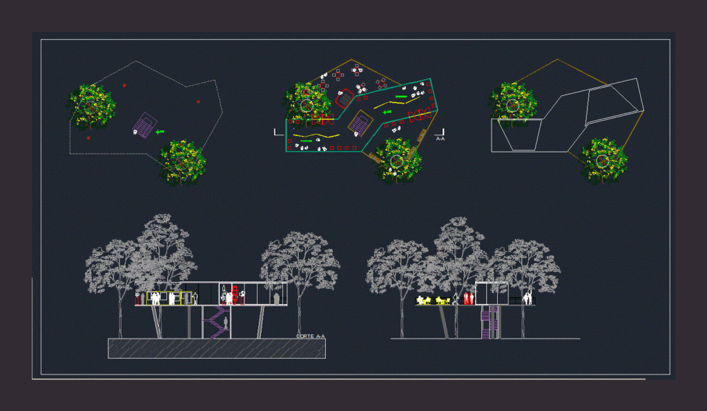 Showroom DWG Block for AutoCAD