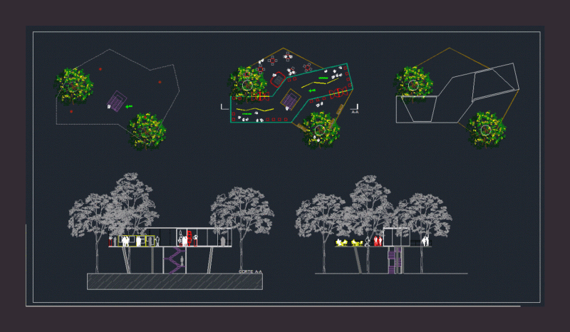 Showroom DWG Block for AutoCAD