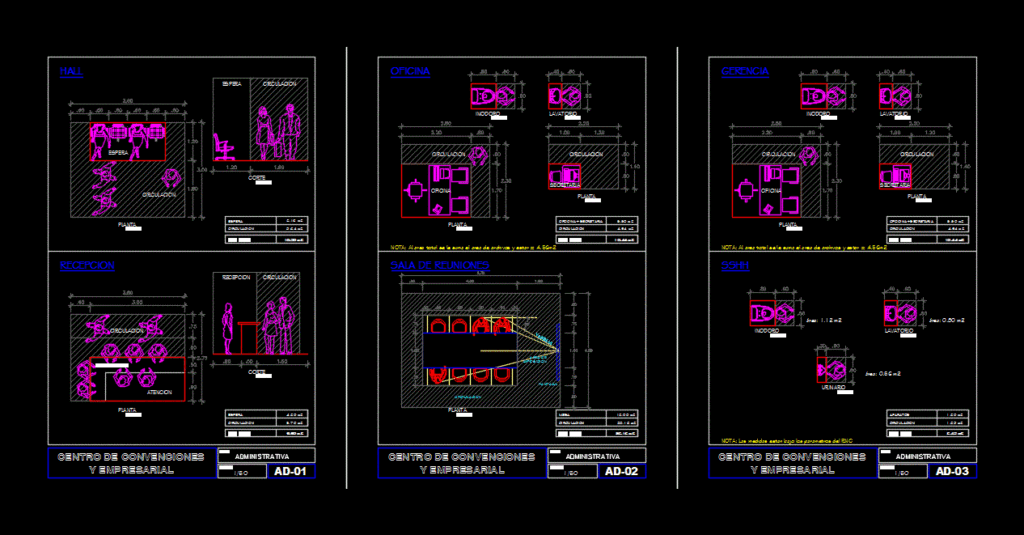Showroom DWG Detail for AutoCAD