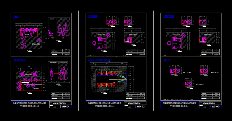 Showroom DWG Detail for AutoCAD