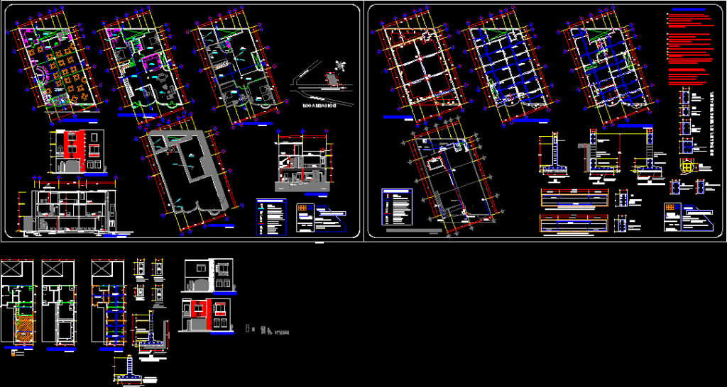 Sing Bar – Department DWG Full Project for AutoCAD