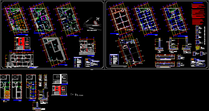 Sing Bar – Department DWG Full Project for AutoCAD